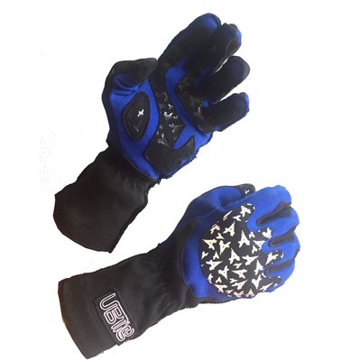"Racing" gloves