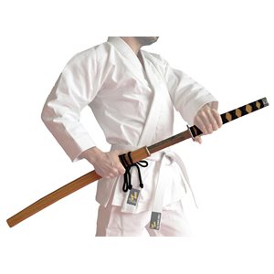 Aluminium Samurai sword for pratctice with natural scabbard