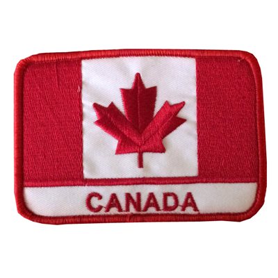 Canada flag crest