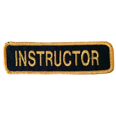 Instructor crest (english)